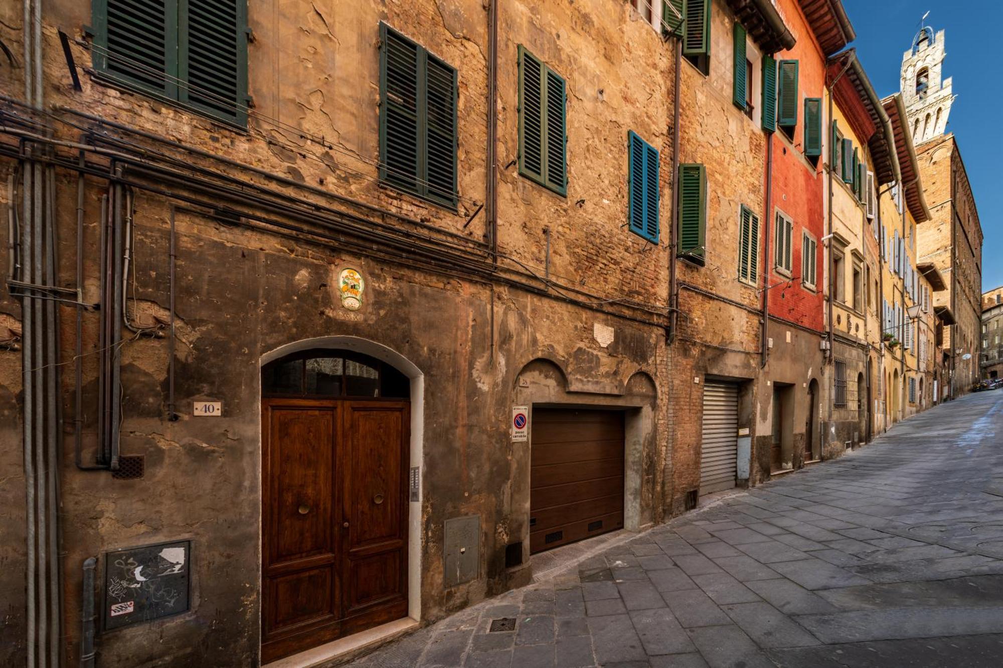Siena - Stylish Loft Near Piazza Del Campo! Apartman Kültér fotó